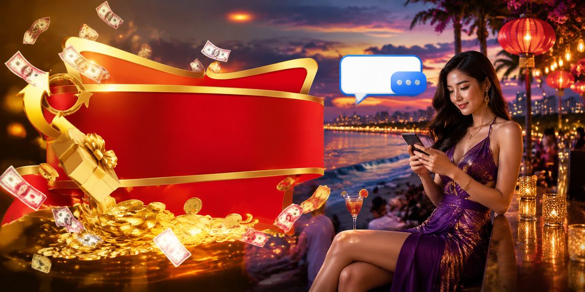 Người dùng tìm hiểu khuyến mãi và thanh toán tại bãi biển Đà Nẵng